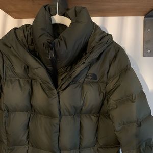 Northface 550 Down Puffer with Removable Fur Hood
